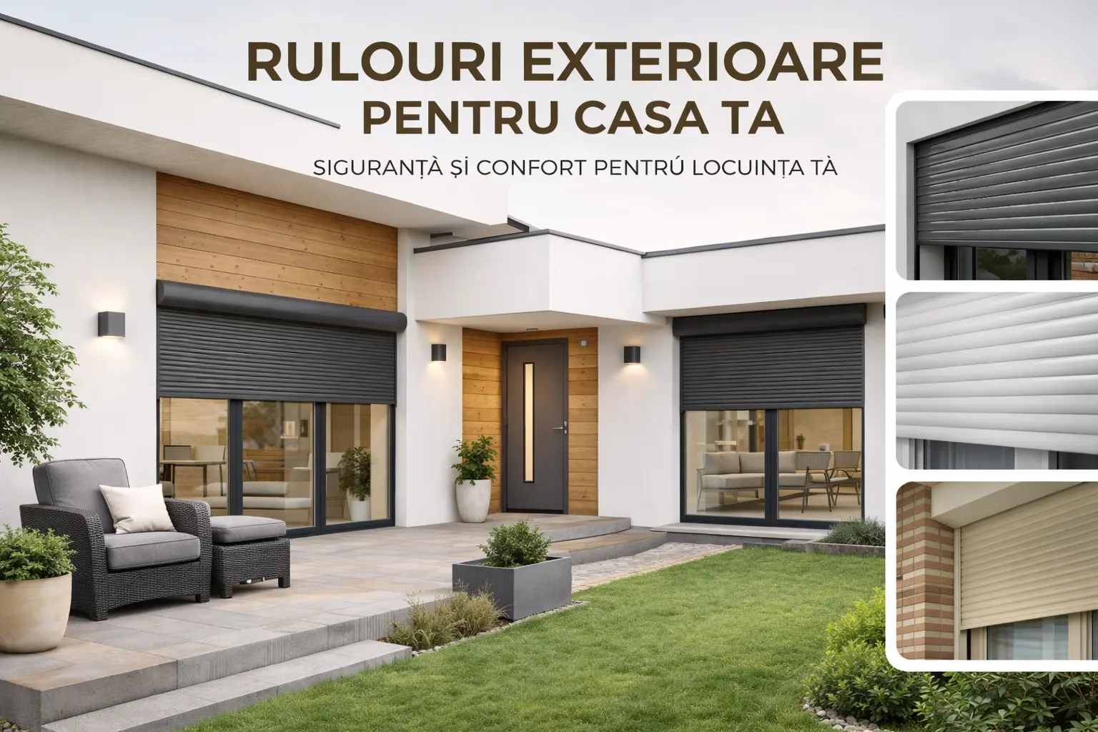 Jaluzele si rulouri promovate pentru Buzau
